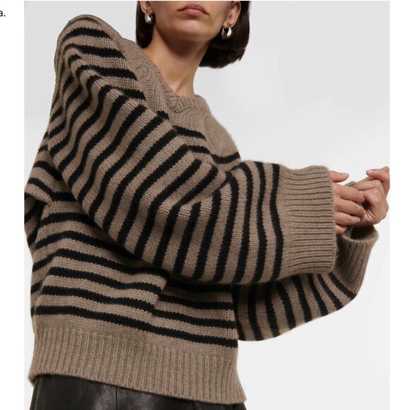 Khaite Nalani striped cashmere sweater - Picture 2 of 2